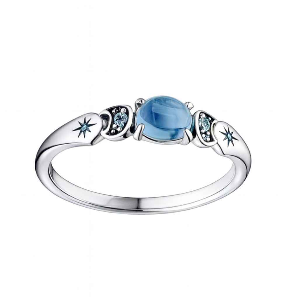 Frozen Enchanted Silver Ring