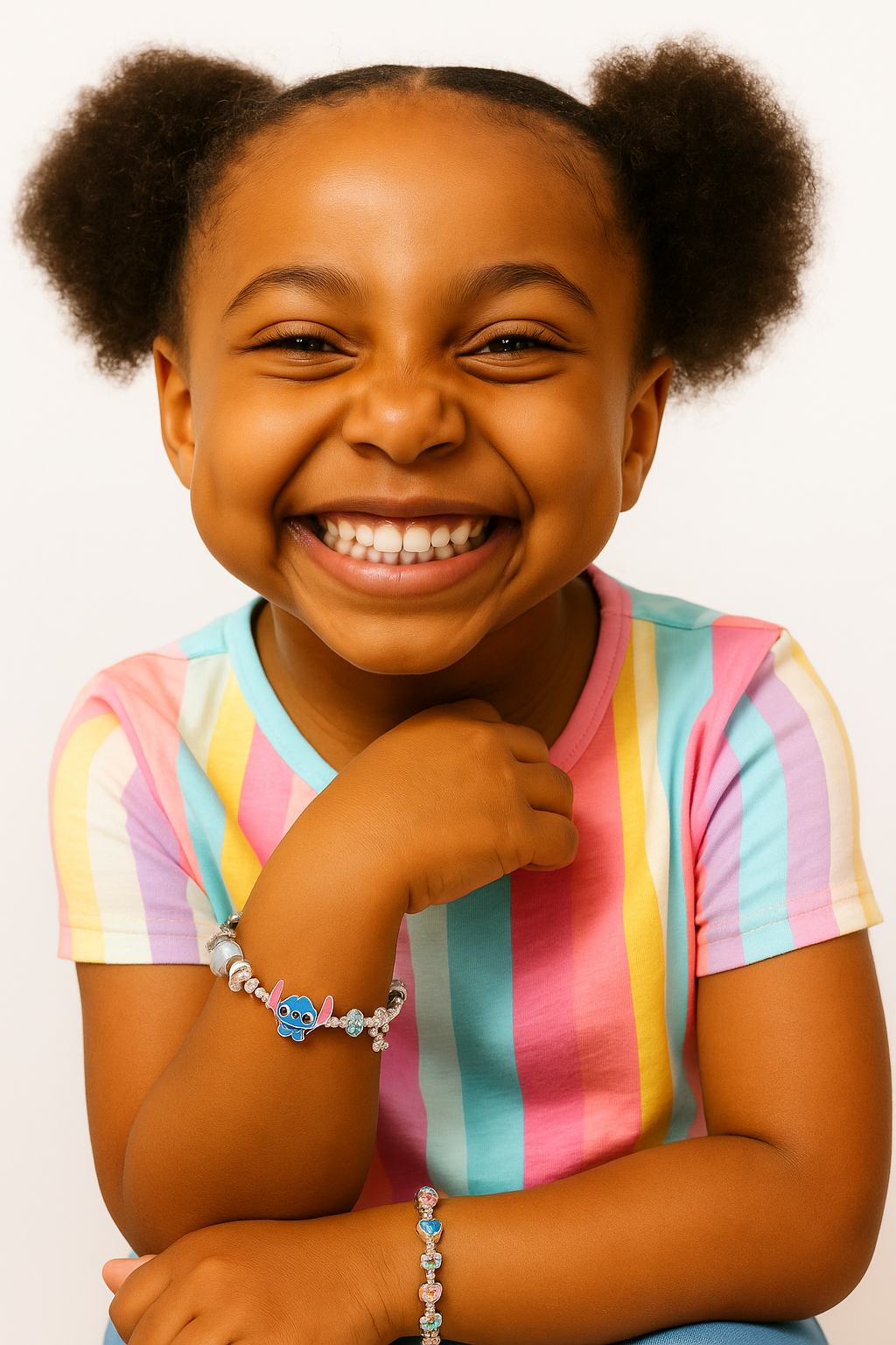 Stitch & Friends Charm Bracelet