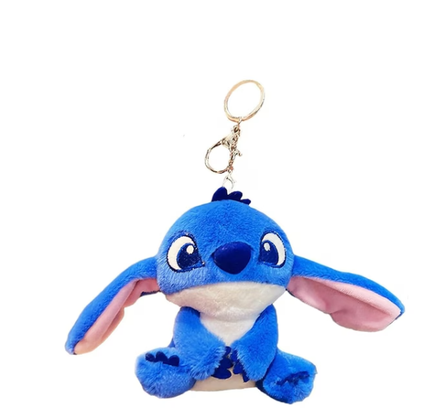Blue Stitch Plushie Keychain