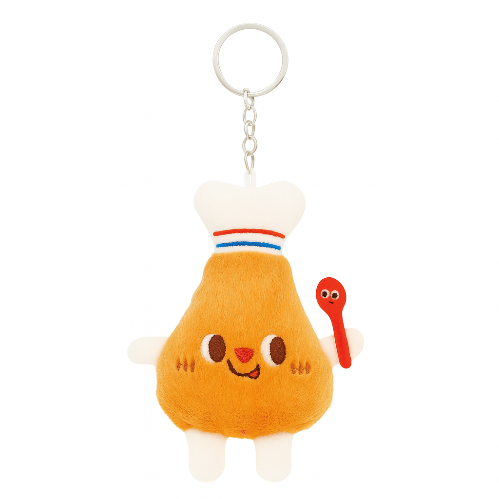 Foodie Keychain - Set of 4