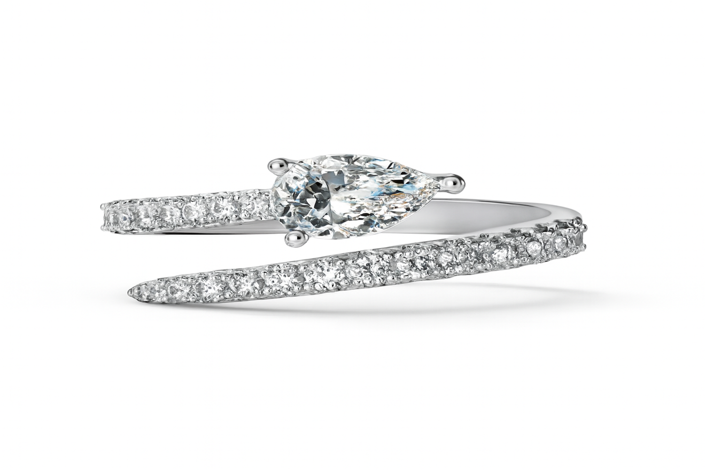 Harlem Wrap Ring in Sterling Silver