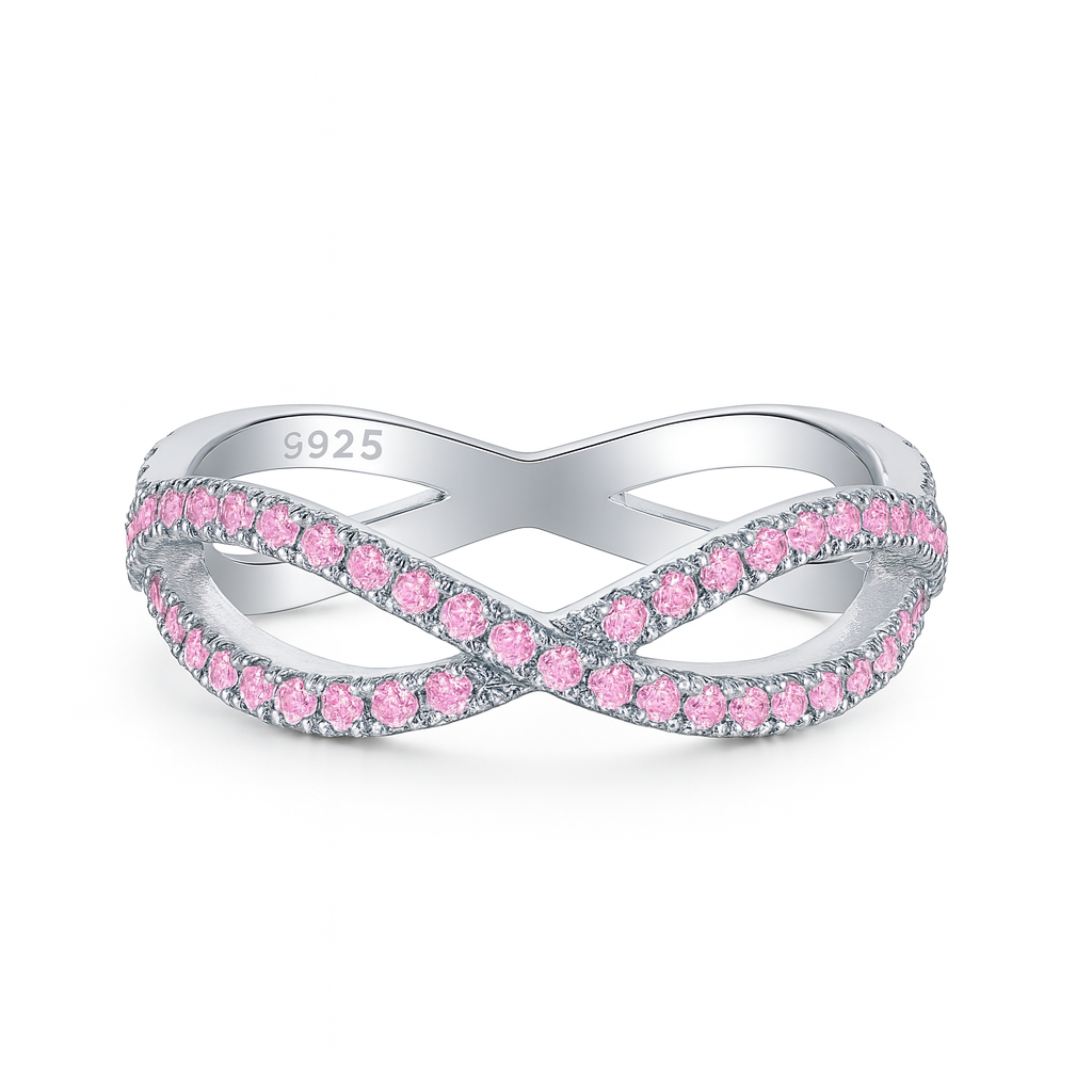 Infinity Ring in Sterling Silver