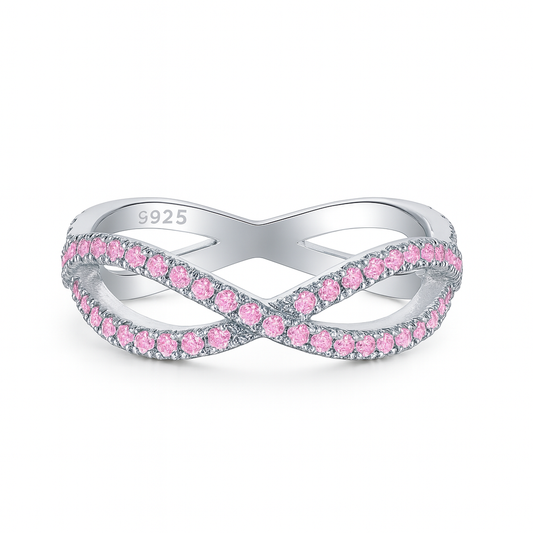 Infinity Ring in Sterling Silver