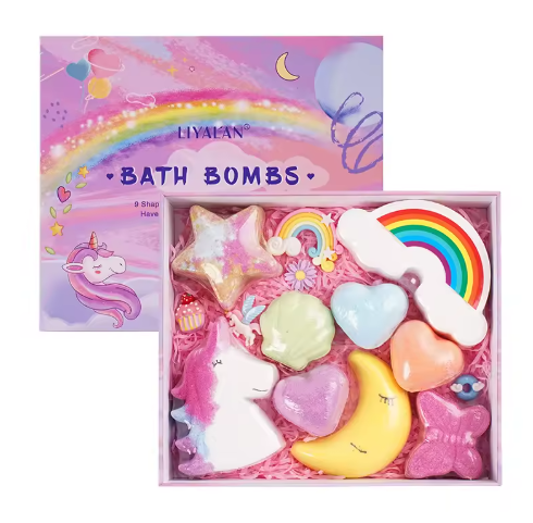 Unicorn Dreams Essential Oil Bath Bomb Gift Set