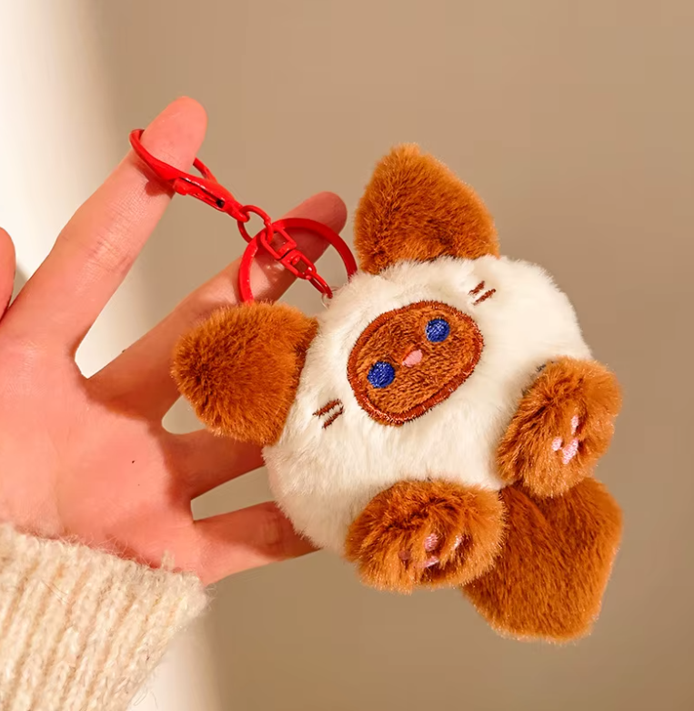Siamese Cat Keychain